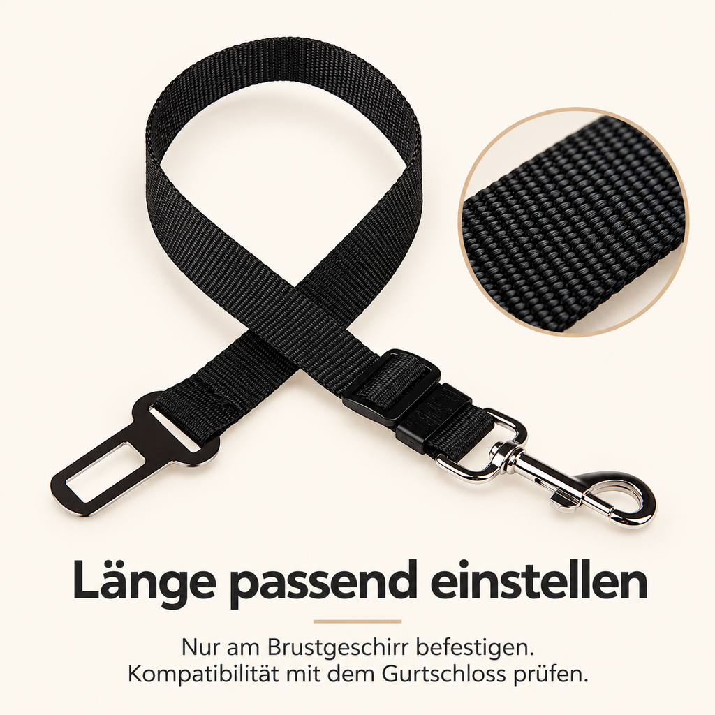 Verstellbarer Pfotaro Sicherheitsgurt