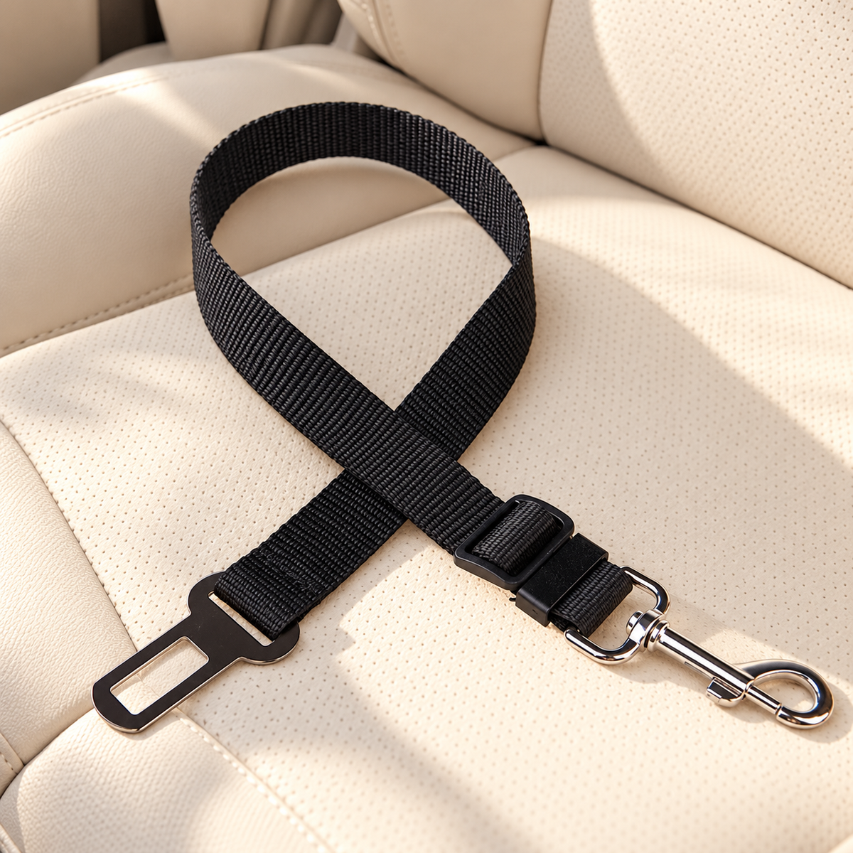 Eleganter Pfotaro-Sicherheitsgurt im Auto