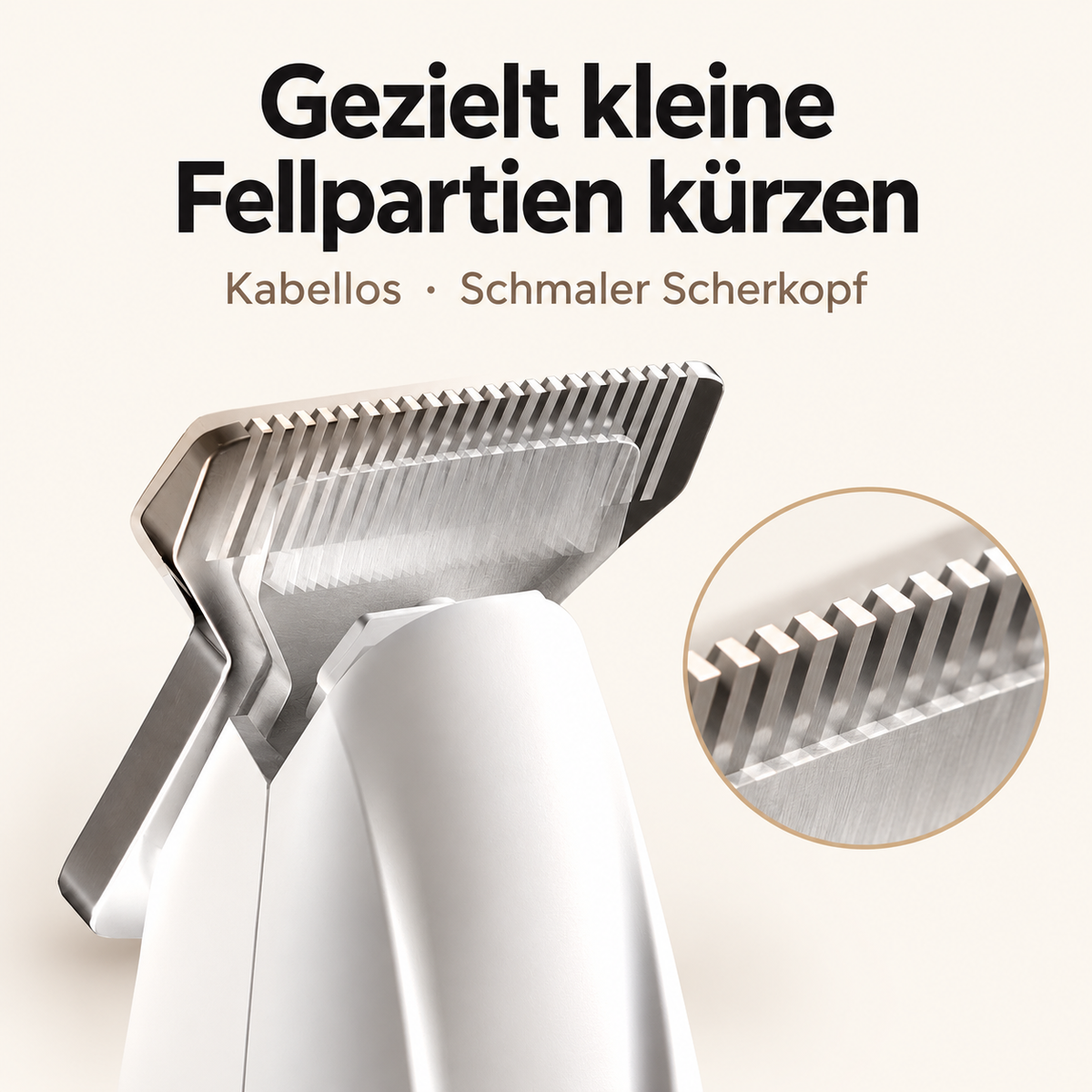 Pfotaro Trimmer für kleine Fellpartien